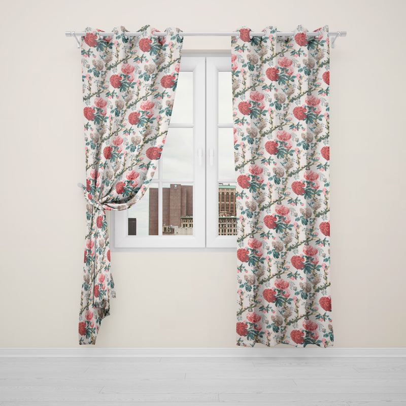 2 Pieces Out Window Curtains