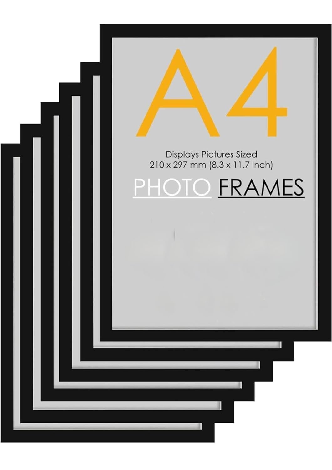 EasyGoods® A4 Wooden Photo Frame - Perfect for Home Decor & Gifting