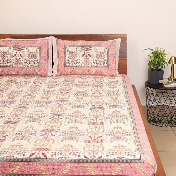 EasyGoods® 240 TC Pure Cotton Bedsheet