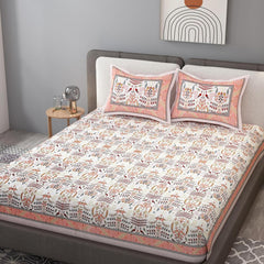 EasyGoods® 240 TC Pure Cotton Bedsheet