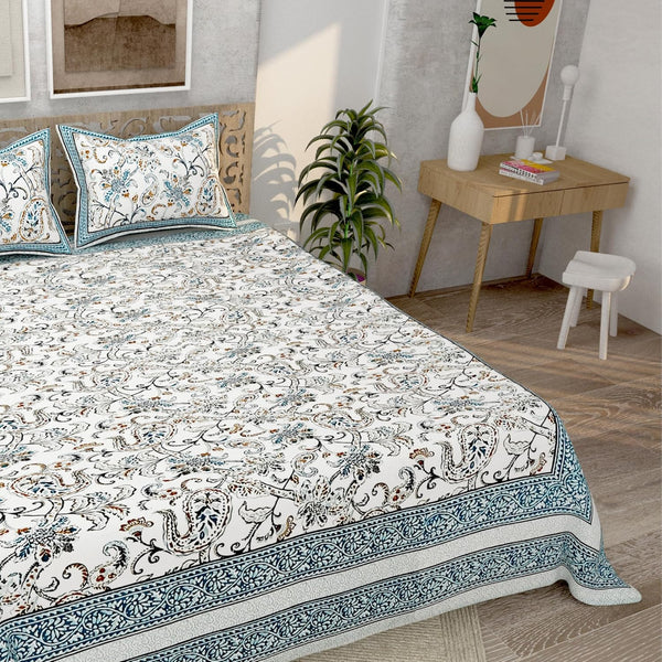 EasyGoods® 240 TC Pure Cotton Bedsheet