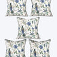 Bird Blue Anokhi Cotton Cushion Covers - 16x16 Inches