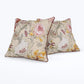 Beige  Anokhi Cotton Cushion Covers - 16x16 Inches