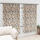 EasyGoods® 240 TC Cotton Anokhi Printed Door Curtains with Grommets Room Darkening Curtains for Living Room Bedroom Home (7ft*3.75ft, Peacock Gold) - EasyGoods India