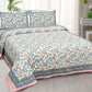 Ethnic Jaipuri Printed Bedsheet Set with Pillow Covers