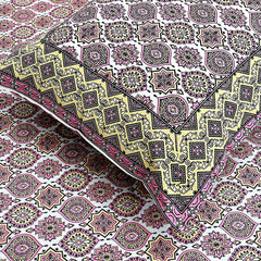 Ethnicjaipuri Pure Comfort Cotton  Bedsheet with 2 Pillow Covers