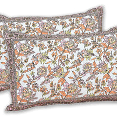 Ethnicjaipuri Adelia Cotton Bedsheets with Matching Pillow Covers