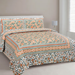 Ethnicjaipuri Pure Comfort 100% Cotton Supreme Quality With 2 Plow Covers