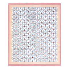 Ethnic Motifs Print Pure Cotton King Bedsheet with 2 Pillow Covers