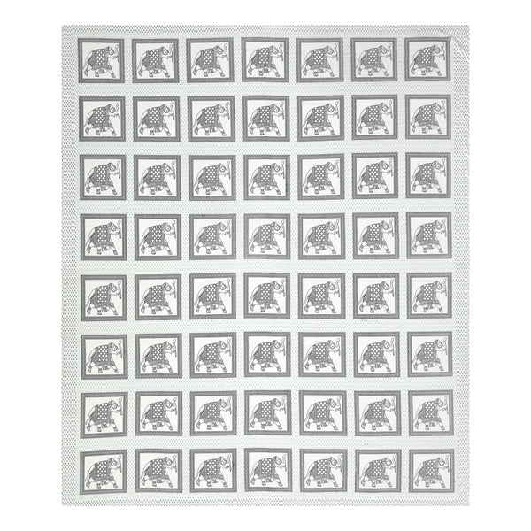 Kalakriti Mughal Caravan Pure Cotton  Bedsheet With 2 Plow Covers