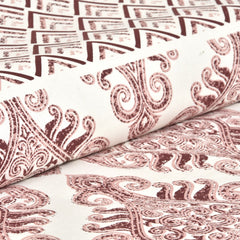 VIRAT DESIGN  Printed Cotton Bedsheet With 2 Pillow Cover