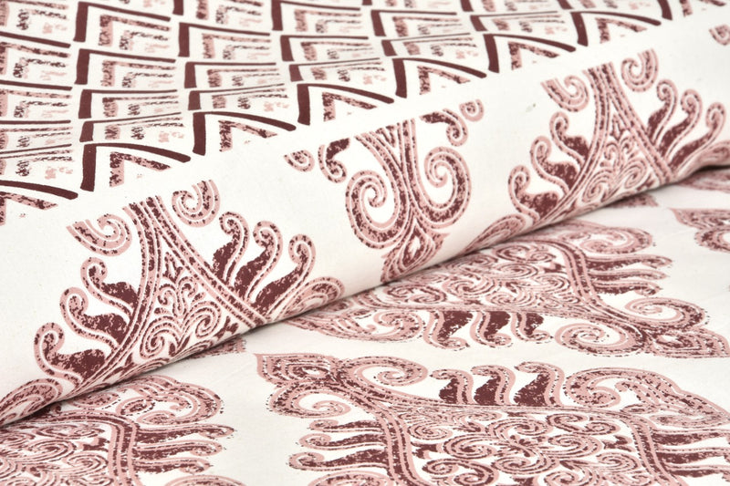 VIRAT DESIGN  Printed Cotton Bedsheet With 2 Pillow Cover