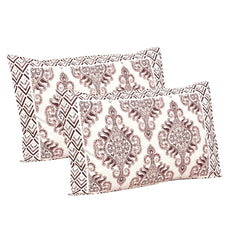 VIRAT DESIGN  Printed Cotton Bedsheet With 2 Pillow Cover