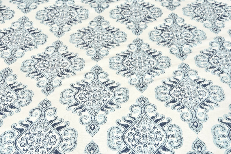 Jaipuri pure cotton printed bedsheet with two pillow covers,