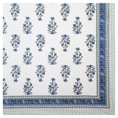 Sanganeri Printed Badsheet 100% cotton With Two Plow Covers.