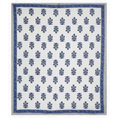 Sanganeri Printed Badsheet 100% cotton With Two Plow Covers.