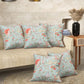 Sea Green Anokhi Cotton Cushion Covers - 16x16 Inches - EasyGoods India