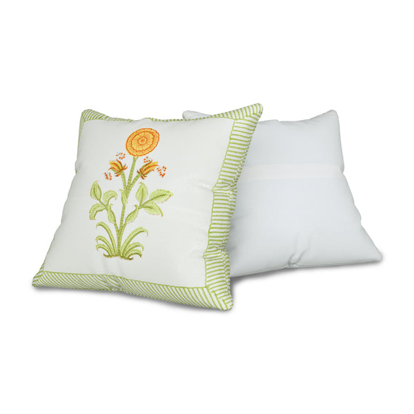 Canvas Blossom Cushion Covers - Premium Printed Designs for Elegant Home Decor