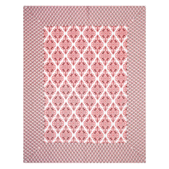 VIRAT DESIGN  Printed Cotton Bedsheet With 2 Pillow Cover