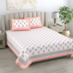 Exquisite Jaipuri Cotton Bedsheet – Soft, Stylish & Breathable