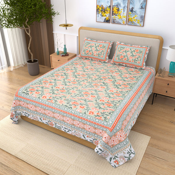 Ethnicjaipuri Pure Comfort 100% Cotton Supreme Quality With 2 Plow Covers
