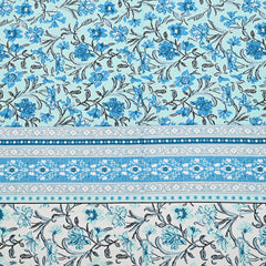 Ethnicjaipuri PURE COMFORT 100% Cotton Jaipuri Block Print Super Badsheet With 2 Plow Covers