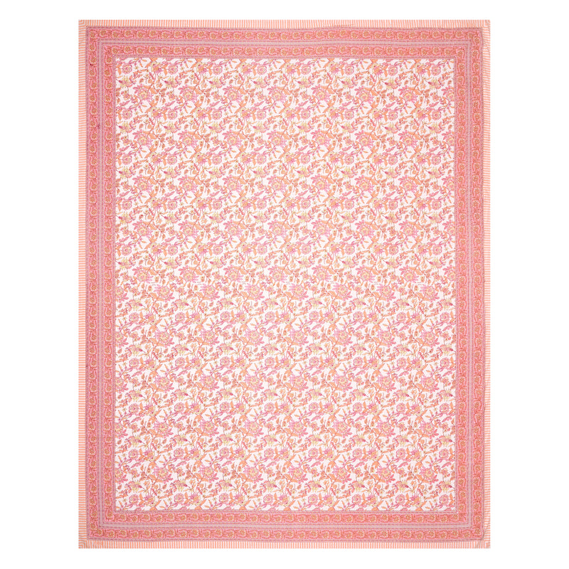 Ethnicjaipuri Adelia Cotton Bedsheets with Matching Pillow Covers