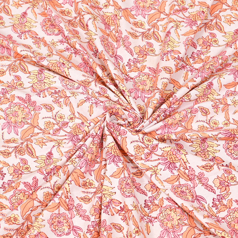 Ethnicjaipuri Adelia Cotton Bedsheets with Matching Pillow Covers